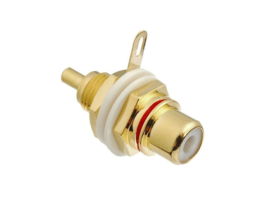 KáCsa RJ-133GT – gniazdo RCA panelowe