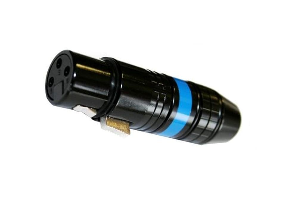 KáCsa MC-946G – pozłacany wtyk XLR żeński