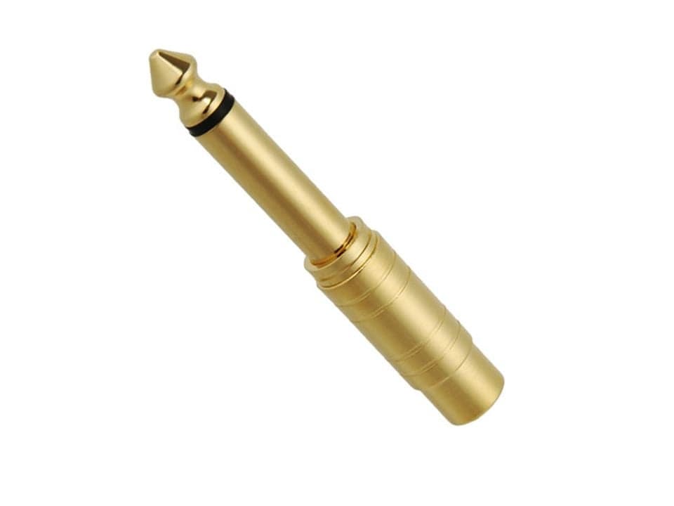 KáCsa AA-609G - adapter Jack 6,3 mm mono - RCA