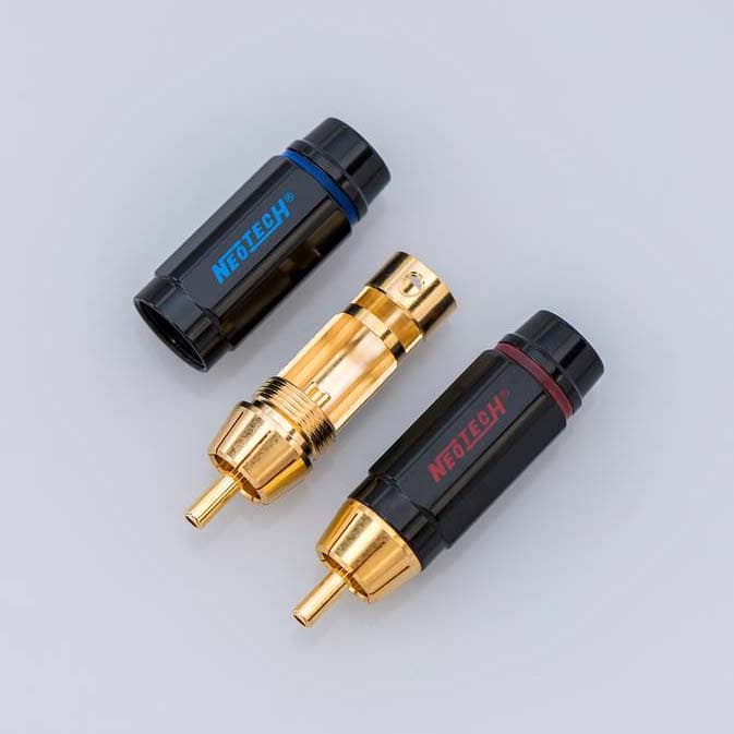 Neotech DG-202 – wtyk RCA (zestaw 4 szt.)