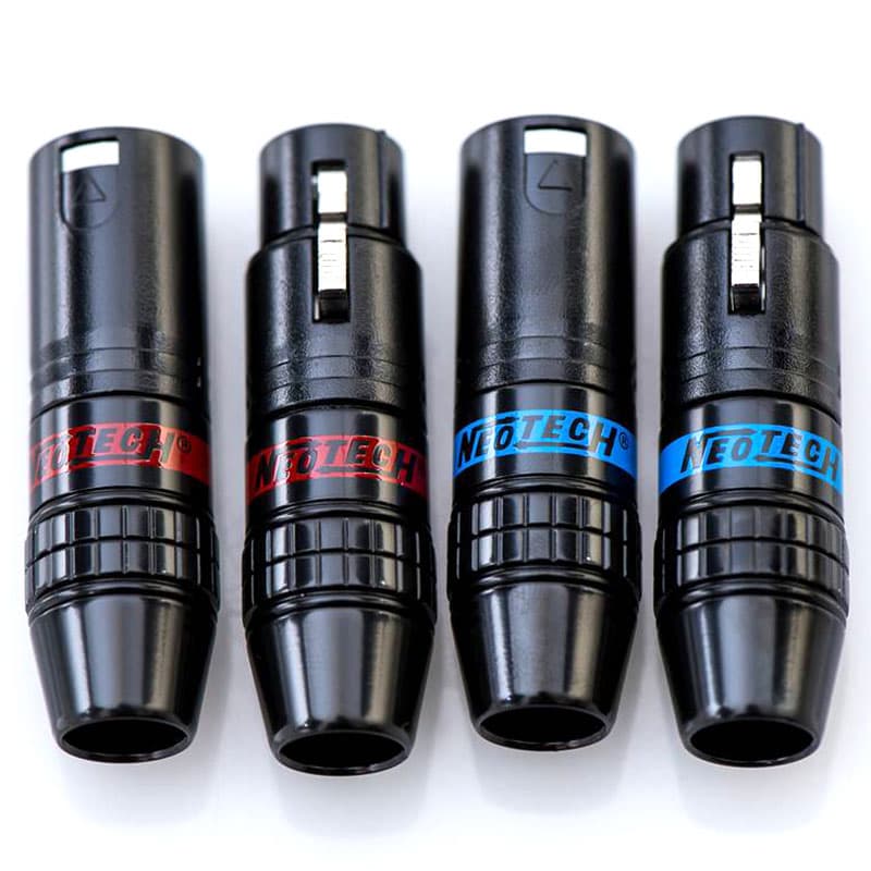 Neotech NC-06612 – wtyk XLR (zestaw 4 szt.)