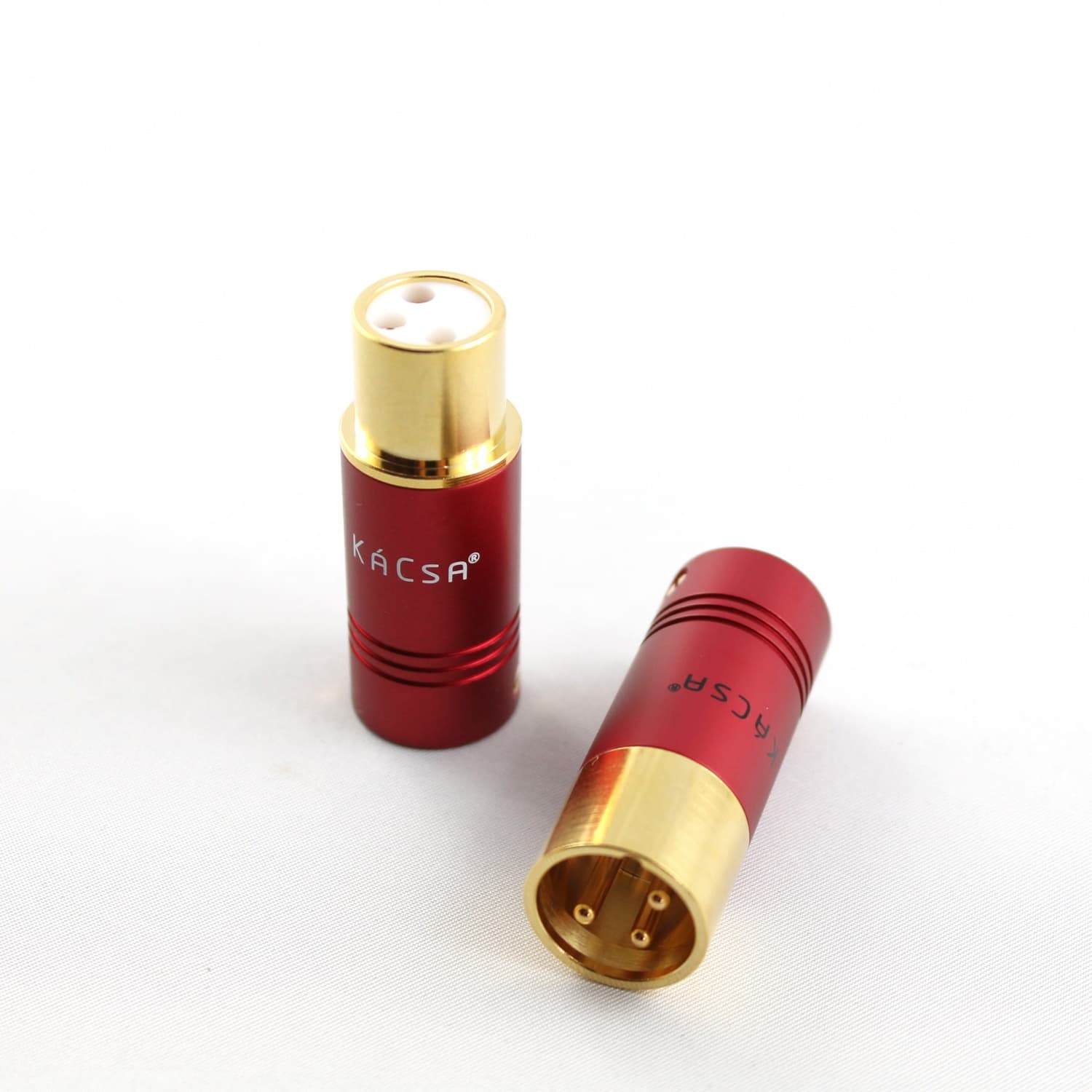KáCsa MC-943G – wtyk XLR żeński pozłacany