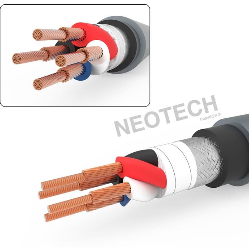 Neotech NES-3003G – kabel głośnikowy G-UP-OCC z grafenem