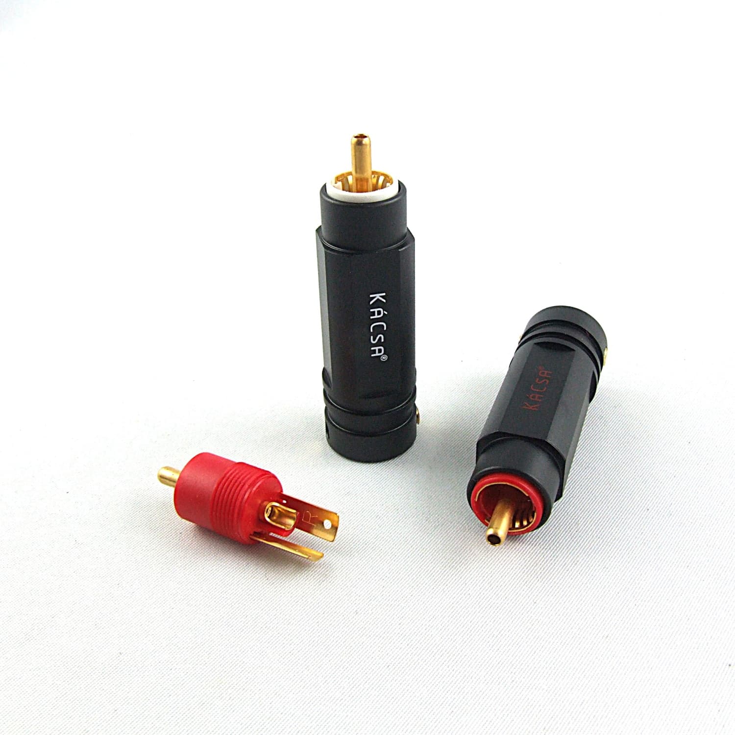 Złącze RCA HighEnd KáCsa - RP-202G-13 (średnica 13mm)